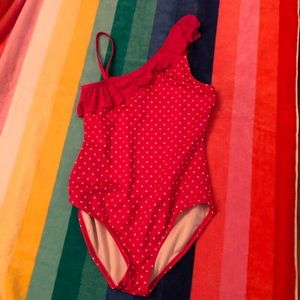 Girls’ Gymboree Off the Shoulder Swimsuit